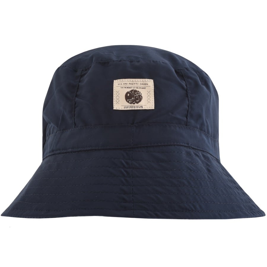 Alternative Image for ProductPretty Green Reversible Bucket Hat Navy2